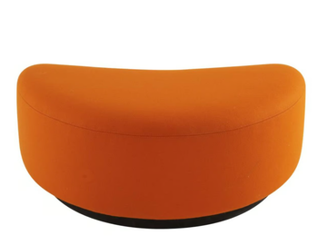 ELYSEE - Upholstered fabric pouf by Ligne Roset