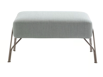 HUMPHREY - Upholstered fabric footstool by Ligne Roset