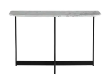 ISTRANA - Rectangular marble and steel console table by Ligne Roset