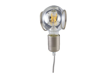 LA PLIC - Halogen glass and steel wall lamp by Ligne Roset