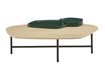 LEWA - Ash coffee table with tray by Ligne Roset