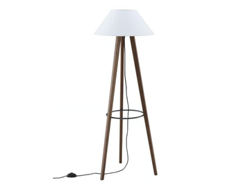 MELUSINE - LED steel and wood floor lamp by Ligne Roset