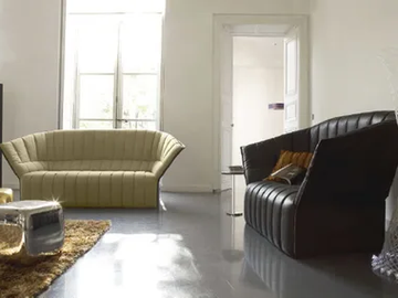 MOËL - Fabric sofa by Ligne Roset