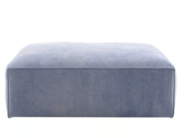 NILS - Rectangular fabric pouf with removable lining by Ligne Roset