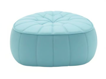 OTTOMAN - Upholstered fabric pouf by Ligne Roset