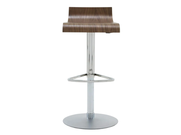 PAM - High multi-layer wood stool height-adjustable by Ligne Roset