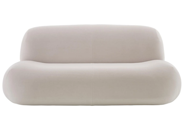 PUKKA - 2 seater fabric sofa by Ligne Roset