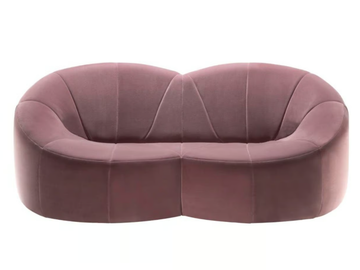 PUMPKIN - 2 seater fabric sofa by Ligne Roset