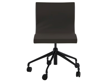 SALA - Height-adjustable fabric office chair with castors with 5-Spoke base by Ligne Roset