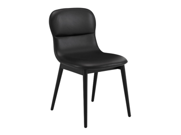 SILVIO / SILVIA - Upholstered leather chair by Ligne Roset