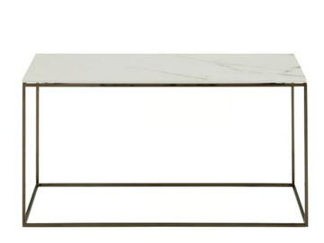 SPACE - Low rectangular porcelain stoneware coffee table by Ligne Roset