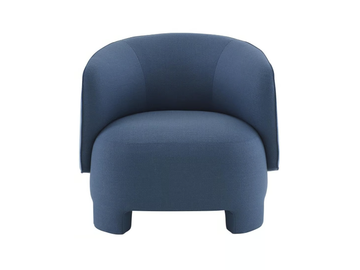 TARU - Fabric easy chair with armrests by Ligne Roset