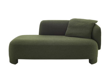 TARU - Upholstered fabric day bed with removable cover by Ligne Roset