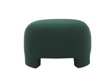 TARU - Upholstered fabric footstool by Ligne Roset