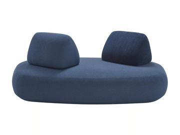 TELEN - 2 seater fabric sofa by Ligne Roset