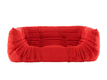 TOGO - 2 seater fabric sofa with removable cover by Ligne Roset