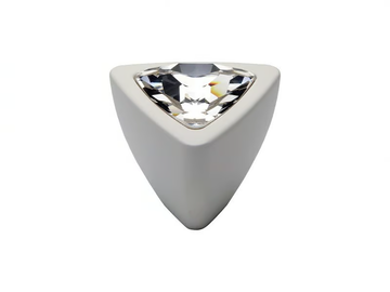 COMETA - Zamak furniture knob with Swarovski® Crystals by LINEA CALI'