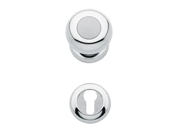 ELIKA - Classic style metal door knob with lock by LINEA CALI'