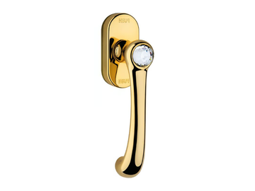 IDEA CRYSTAL - DK window handle with SmartBlock anti-intrusion system by LINEA CALI'