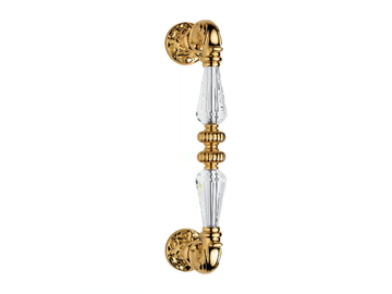 NINFA CRYSTAL - Classic style brass pull handle with Swarovski® Crystals by LINEA CALI'