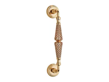 SOGNO - Brass pull handle with Swarovski® Crystals by LINEA CALI'
