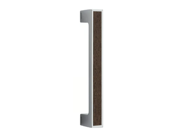 ZEN WENGÉ - Chromed brass pull handle by LINEA CALI'