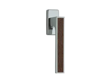 ZEN WENGÉ - DK window handle with SmartBlock anti-intrusion system by LINEA CALI'