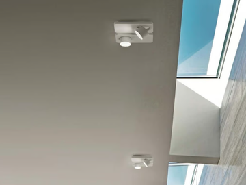 BEEBO_S - LED ceiling powder coated aluminium spotlight by Linea Light Group