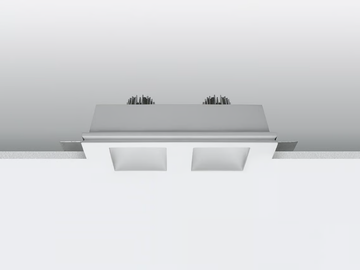 GYPSUM_QC3 - Recessed LED rectangular plaster spotlight by Linea Light Group