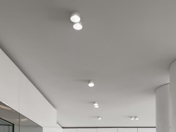 GYPSUM_SR - LED semi-inset plaster spotlight by Linea Light Group