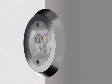 NAUTILUS_R - LED stainless steel underwater lamp by Linea Light Group
