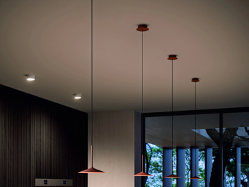 POE_P1 - LED steel pendant lamp by Linea Light Group