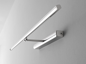 STRAIGHT_W - LED ABS wall light by Linea Light Group
