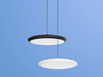 VIVALDI_P1 - LED glass and aluminium pendant lamp by Linea Light Group