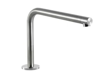 CANNE 031 - Deck-mounted stainless steel sink spout by Linki