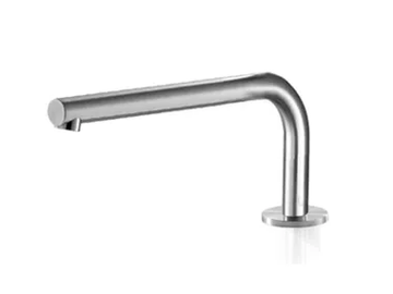 CANNE 034 - Deck-mounted stainless steel bathtub spout by Linki