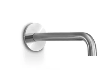 CANNE 133 - Wall-mounted stainless steel sink spout by Linki