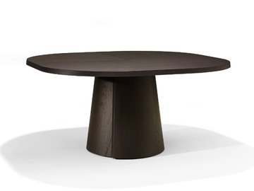 ALTER - Wood veneer dining table by Linteloo