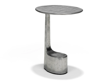 CHARLES - Aluminium side table by Linteloo