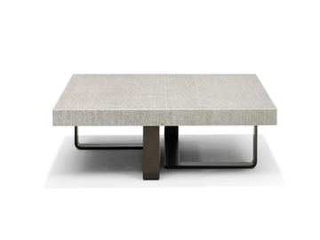 MALIBU - Handmade square marble coffee table by Linteloo