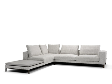 MALIBU - Sectional fabric sofa by Linteloo
