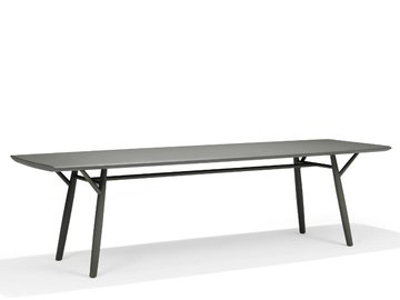 OISEAU - Rectangular solid wood dining table by Linteloo