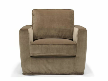 WINSTON - Armchair with armrests by Linteloo