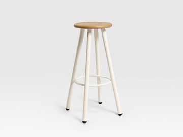 FRANCIS - Wooden barstool by Liqui Contracts