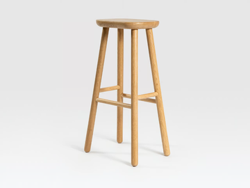 JASPER - Oak barstool by Liqui Contracts