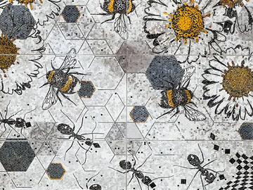 ANTS & BEES - Natural stone mosaic by Lithos Mosaico Italia