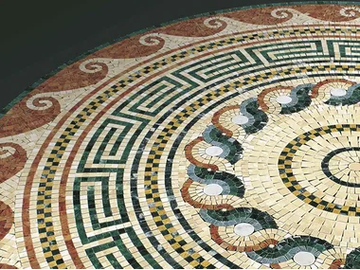 ARTISTIC CLASSIC - ZEUS - Marble mosaic by Lithos Mosaico Italia