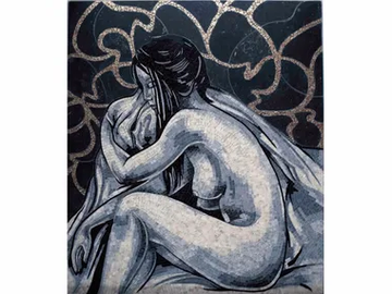 LES DEMOISELLES III - Marble mosaic by Lithos Mosaico Italia