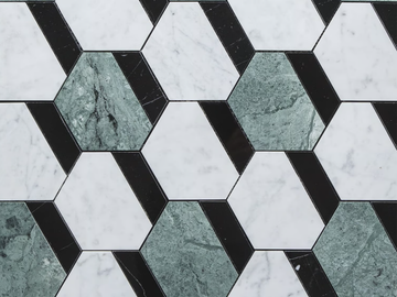 PANNELLO 9 - Marble flooring by Lithos Mosaico Italia