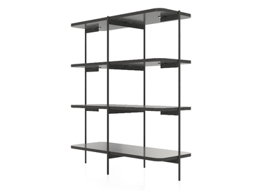 CAILLOU - Open freestanding bookcase by Liu Jo Living Collection